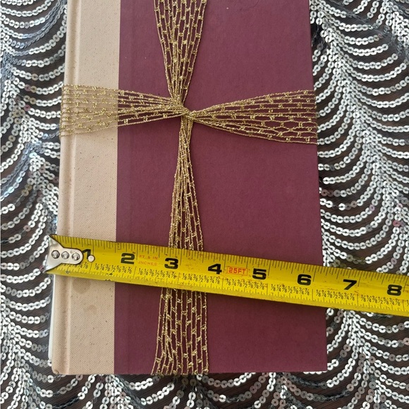 Gold and Cream osteen Decorative Books - Picture 6 of 6